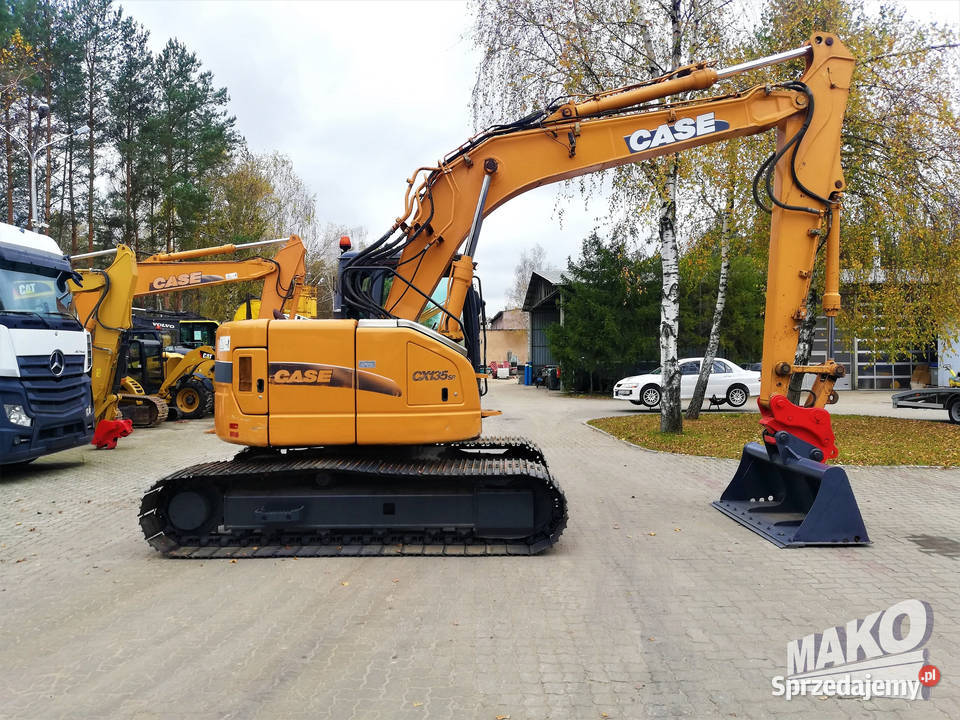 Koparka Gąsienicowa CASE CX135SR 2007r 15t 90 Ostrowiec Świętokrzyski