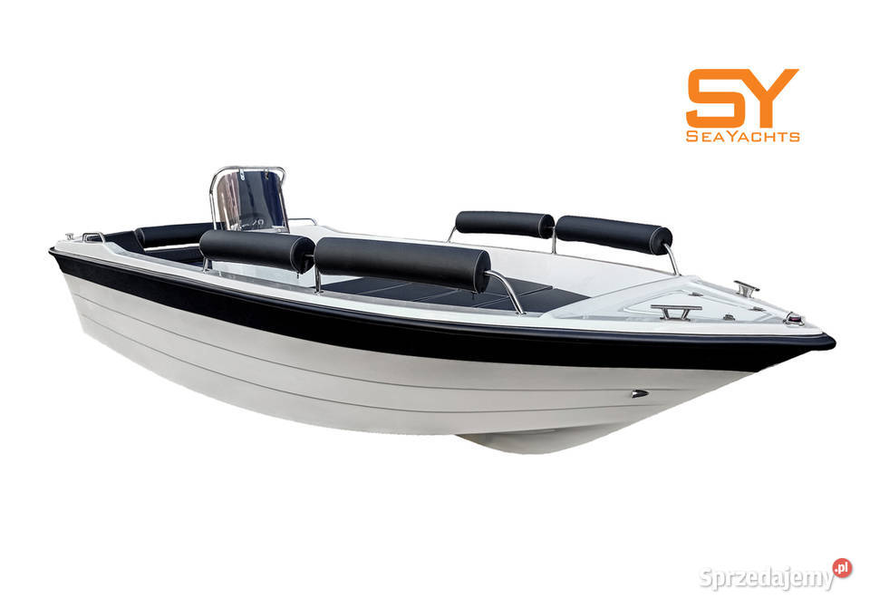 ŁÓDZ MOTOROWA SUNDECK 480 OPEN Z PRZYCZEPĄ NOWA