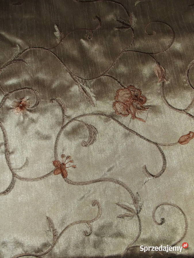 Zasłony tafta haftowana 2 x 140250 Piekary Śląskie