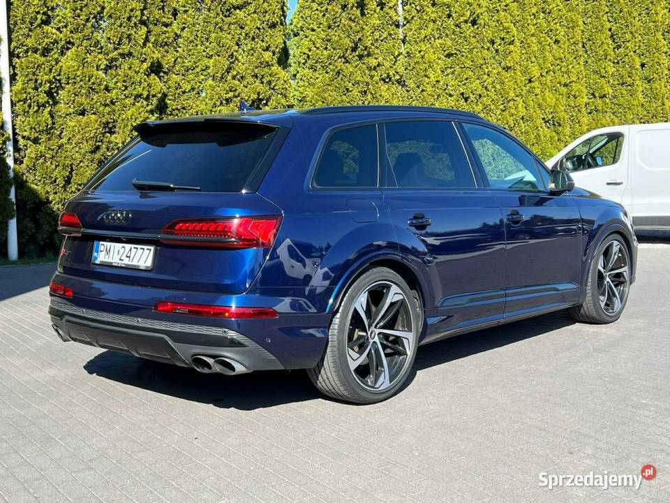 Audi SQ7 TFSI BO Panorama Lift 7 os Pneumatyka Zarejestrowany w Polsce SQ7 Baranowo