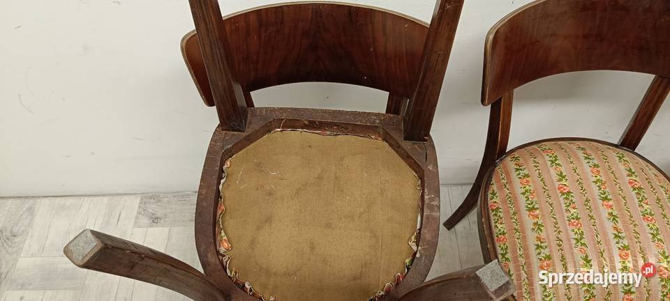 krzesło krzesła Thonet art deco lata 30te Radomsko