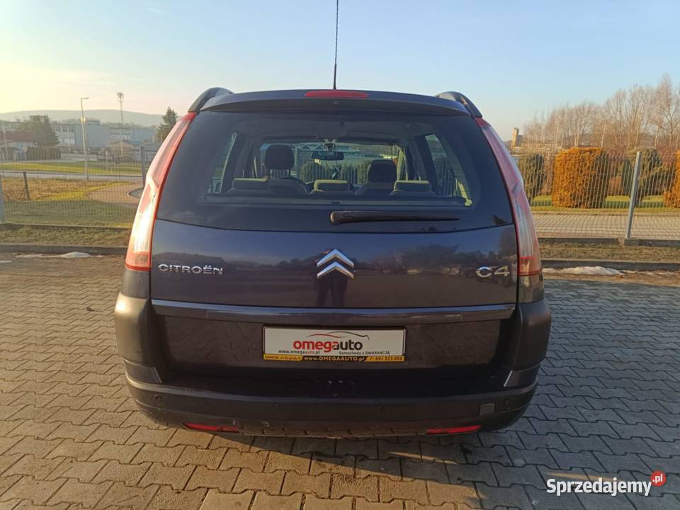Citroen Grand C4 Picasso I 16 HDi 109 2007 diesel C4 Grand Picasso Sanok