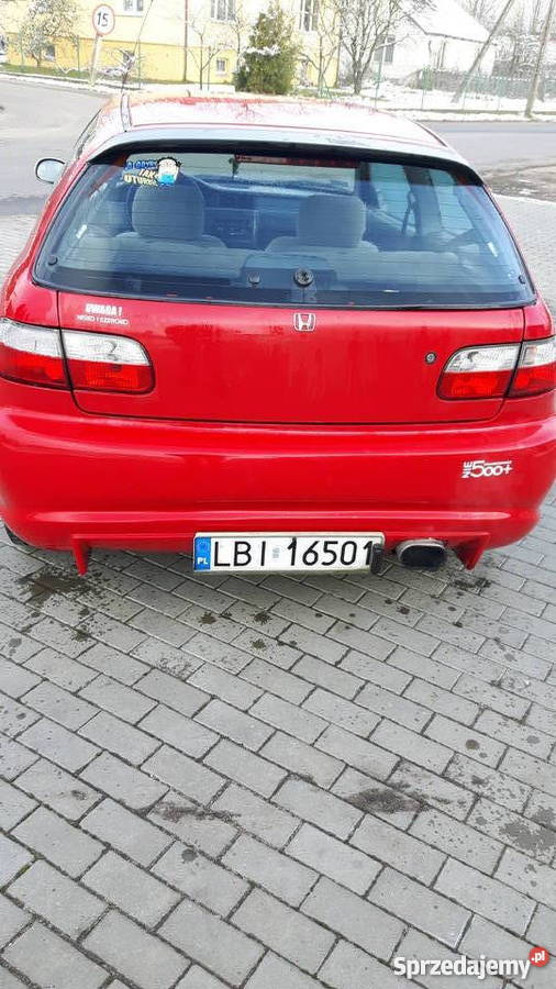 Honda Civic V Gwint Jedyna Taka Rok produkcji 1991 Civic Honda