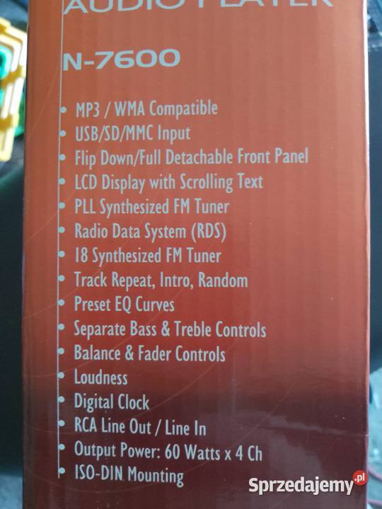 Nowe radio canva n7600 Anusin