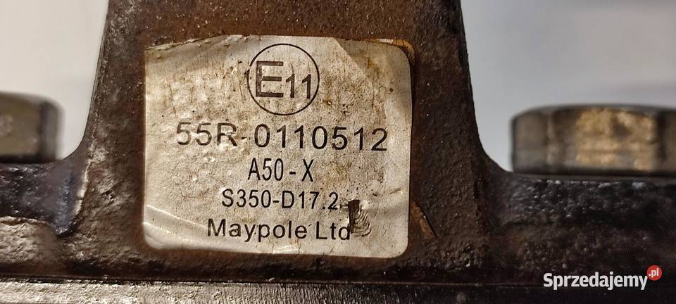 MERCEDES VITO W447 HAK HOLOWNICZY TOW TRUST