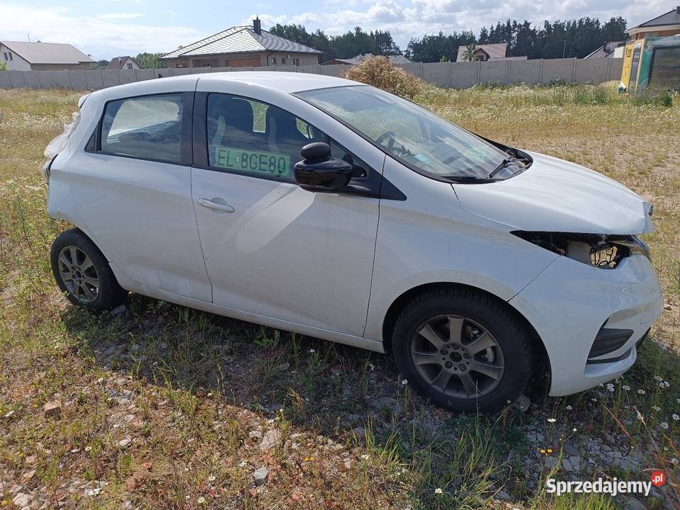 Renault ZOE Elektryk 2021r Bateria 52kwh uszkodzony Renault Ojrzanów