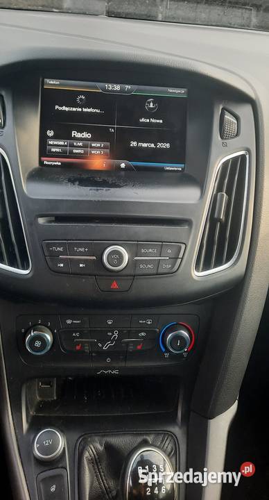 FORD FOKUS 2015R Diesel podgrzewane fotele Piła