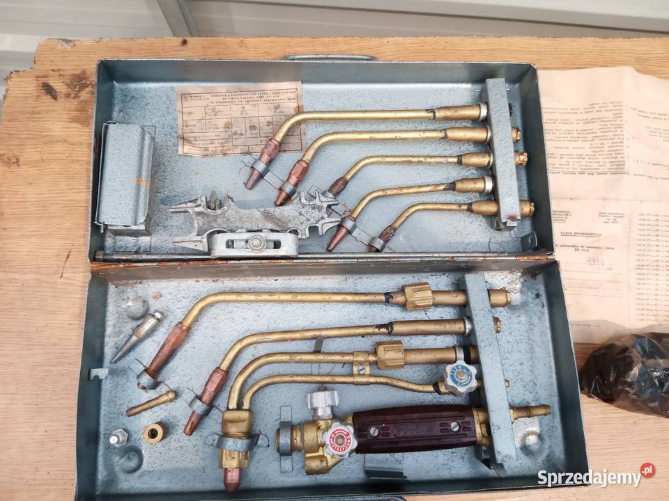 Komplet palników pomet2 nieużywany Stargard