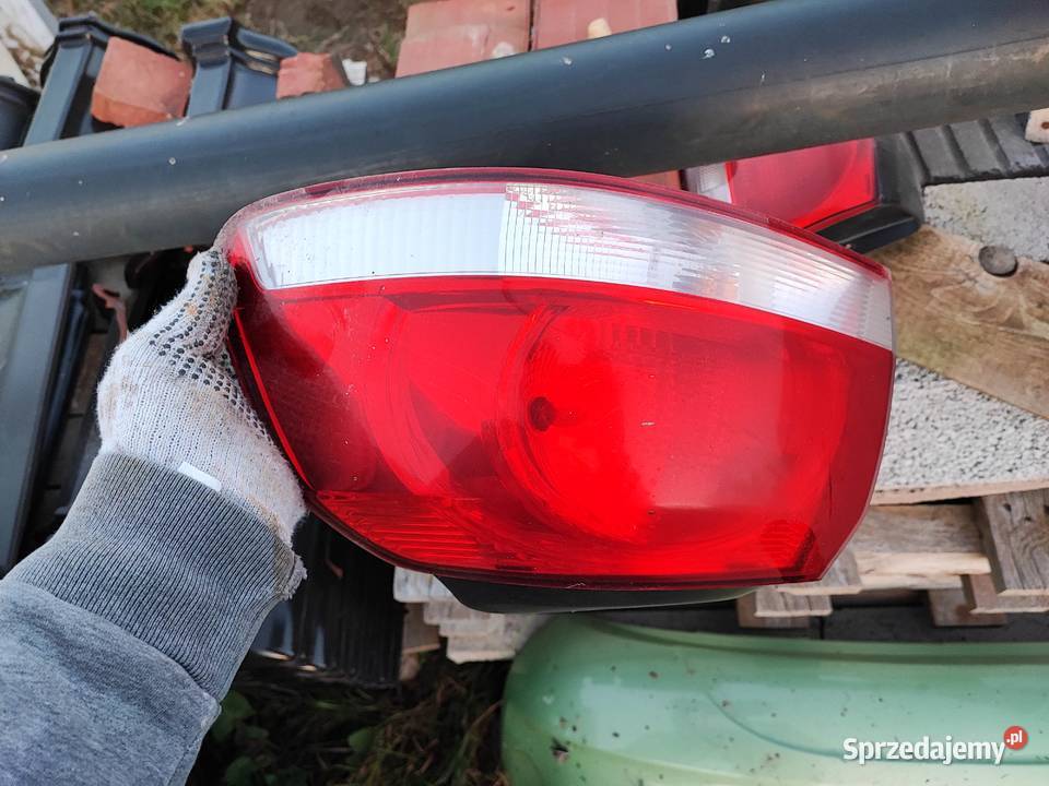 Golf 6 tyl zderzak lakier LA7T belka lampy Rok produkcji 2009 Brzeg Dolny