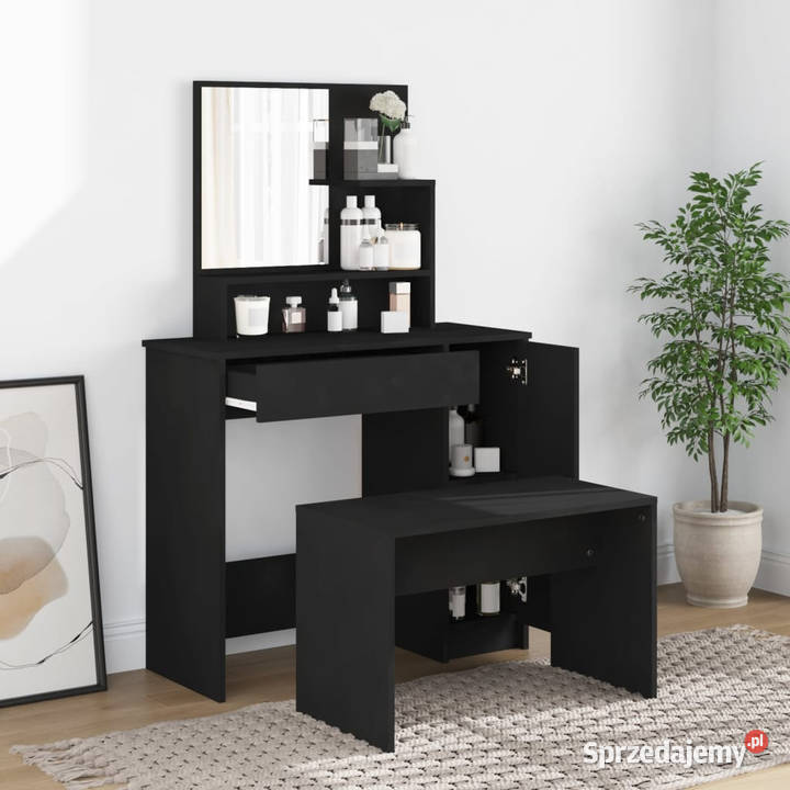 Toaletka czarna 865x35x136 WM3114148 Toaletki mazowieckie Warszawa sprzedam