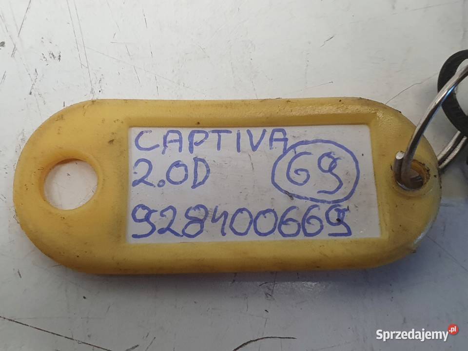 Chevrolet Captiva I 20 D 0618r ZAWÓR REGULACJI