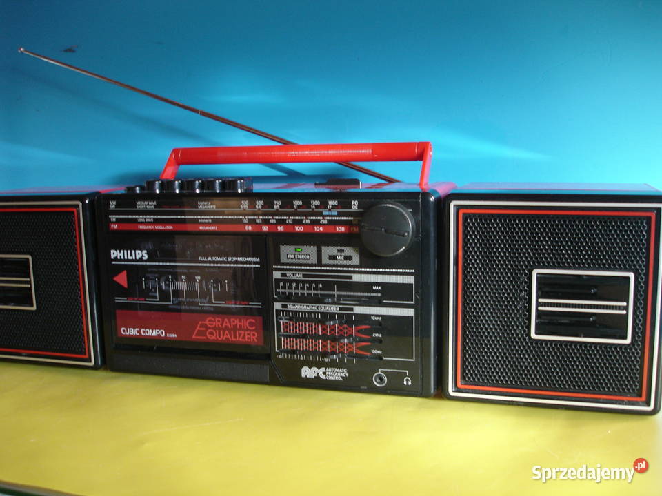 Radiomagnetofon PHILIPS CUBICCOMPO D8264 Zielona Góra