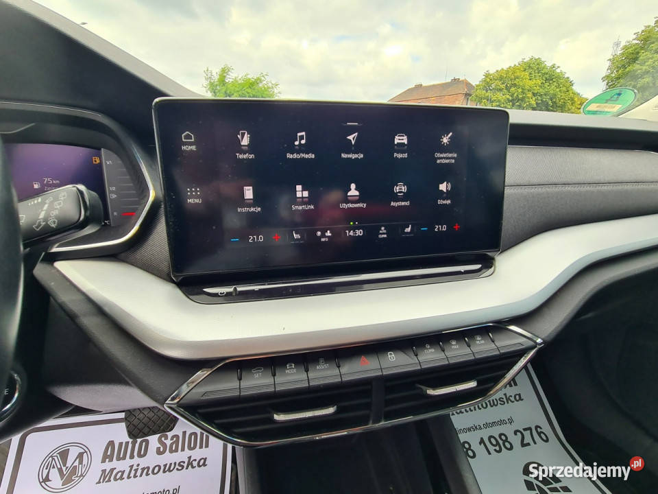 koda Octavia Navi 2xPDC ElKlapa ElGrzanePamięć lakier metallic Wągrowiec
