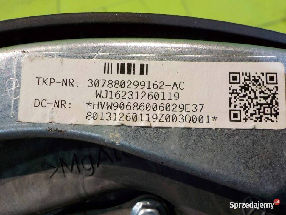 VW CRAFTER I LIFT 13r AIRBAG poduszka kierowcy mazowieckie