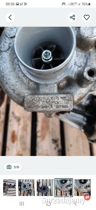 Golf IV 19 TDI Turbo Turbina Turbosprezarka Mińsk Mazowiecki