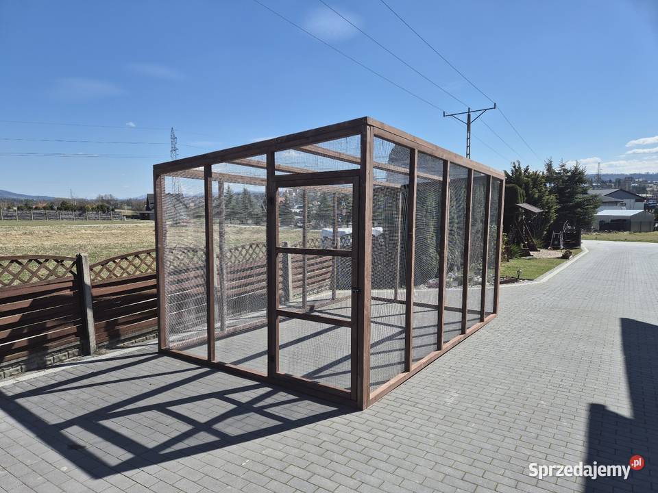 Woliera kotów ptaków