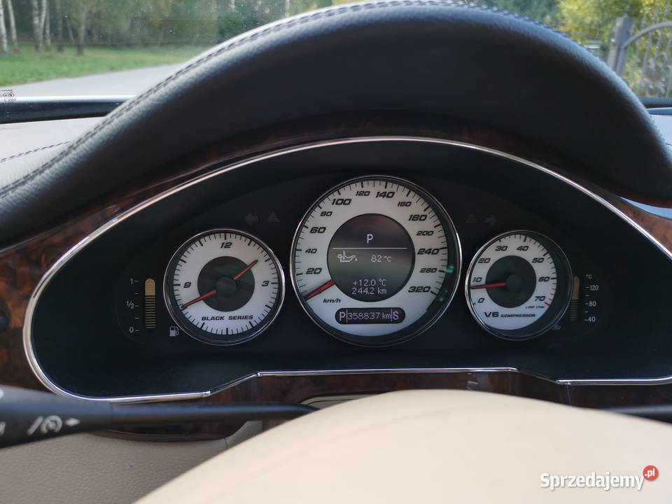 Liczniki Zegary BLACK SERIES z menu AMG sprzedam
