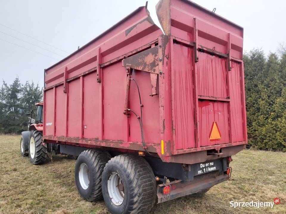Przyczepa wywrotka tandem Basstrup 16 Przyczepy rolnicze Jabłonowo Pomorskie