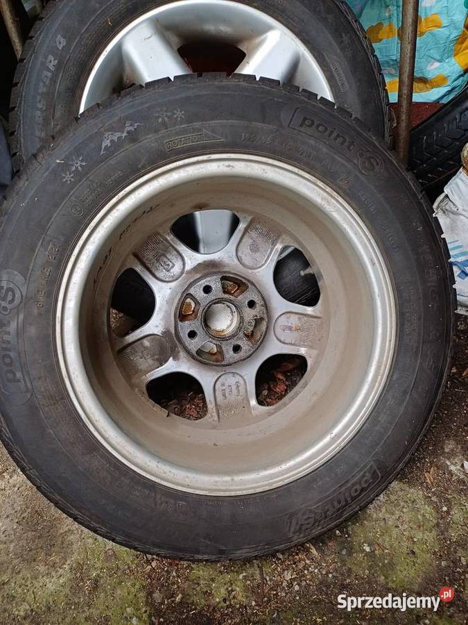 Sprzedam alufelgi z oponami zimowymi dolnośląskie Bolków