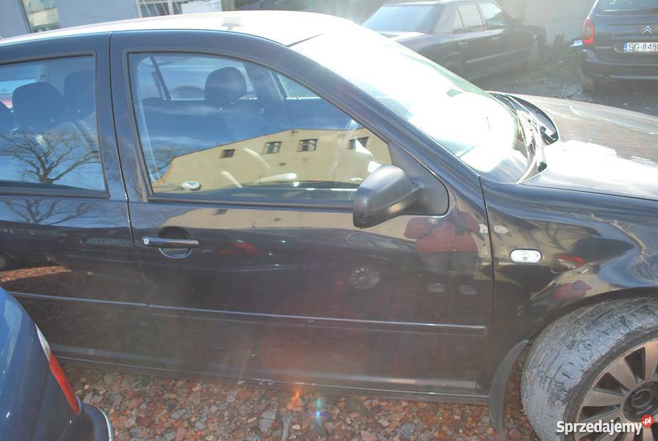 Drzwi Prawe Przednie Przod Vw Golf 4 Iv Lc9z 2001 Pyskowice