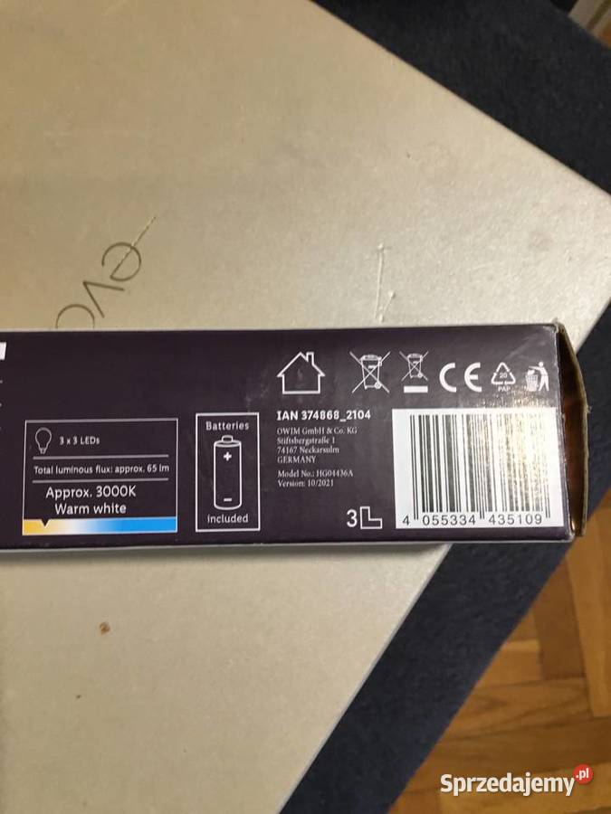 Lampka podszafkowa led trzy ruchome punky mazowieckie sprzedam