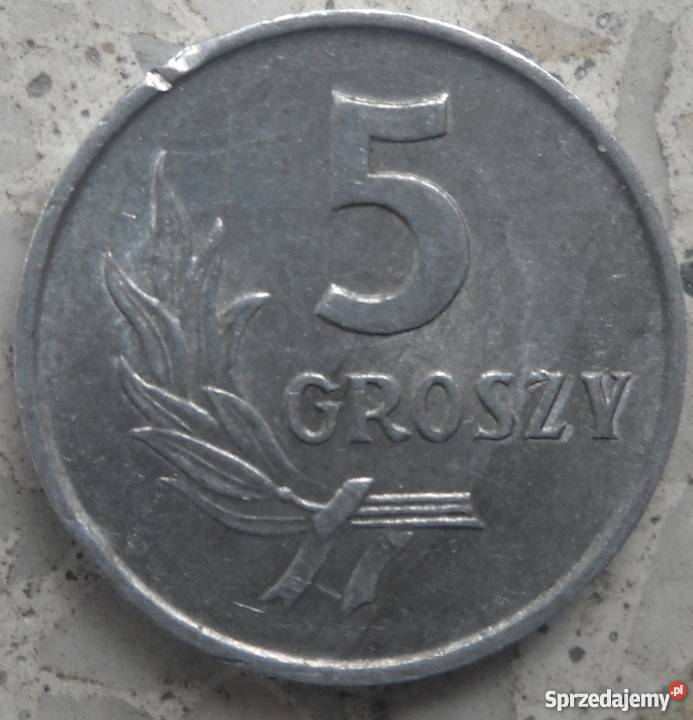 POLSKA5 GROSZY1962 r bzAL
