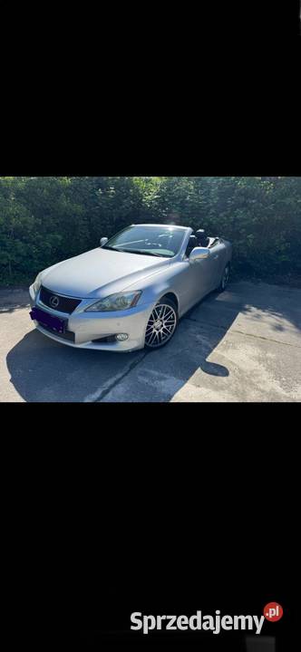 Lexus is250 cabrio IS Przemyśl