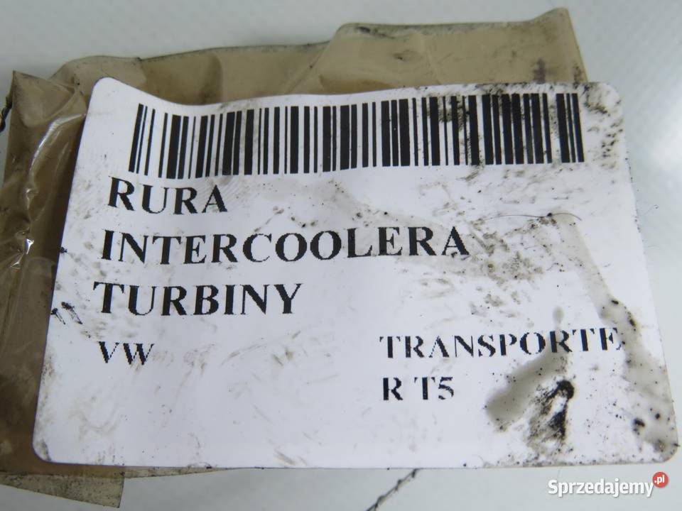 RURA INTERCOOLERA VW TRANSPORTER T5 25 TDI AXD sprzedam