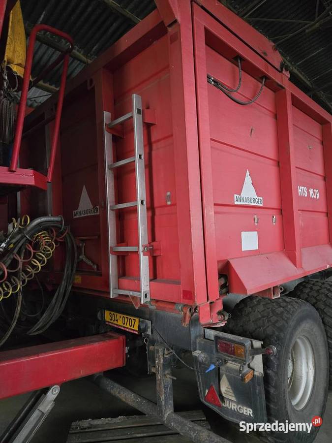 Przyczepa rozżutnik naczepa annabaster Nysa