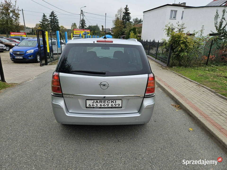 Opel Zafira Opłacona Zdrowa Zadbana Serwisie nawigacja
