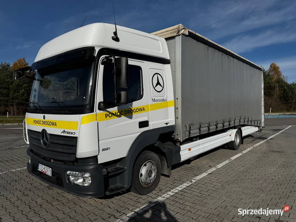 Mercedes Atego 821 Autolaweta z Plandeką Pomoc sprzedam