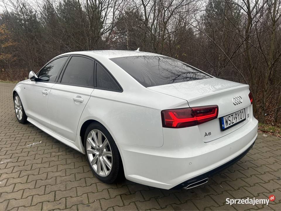 Audi a6 c7 20 tdi ultra salon Polska biały A6 Orońsko
