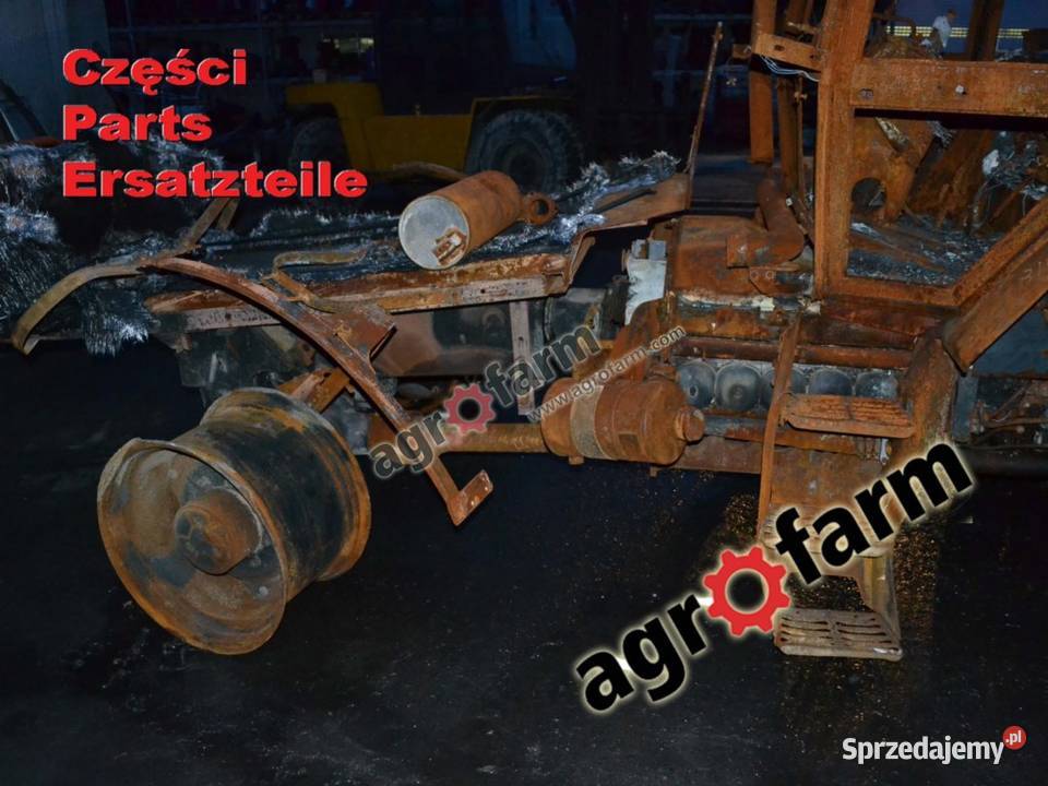 Fendt 390 GT części skrzynia biegów silnik oś Byków