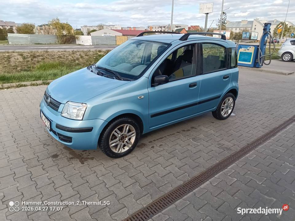 Fiat panda 2 2005r 12 Ben wspomaganie klimatrnik Włodawa
