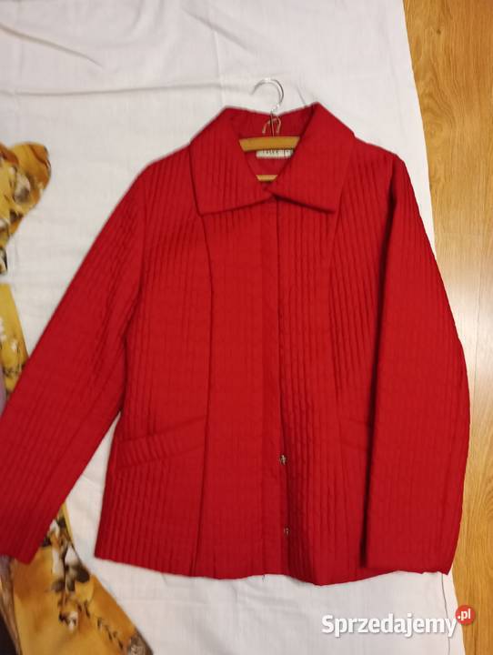 Kurtka czerwona damska Pabianice