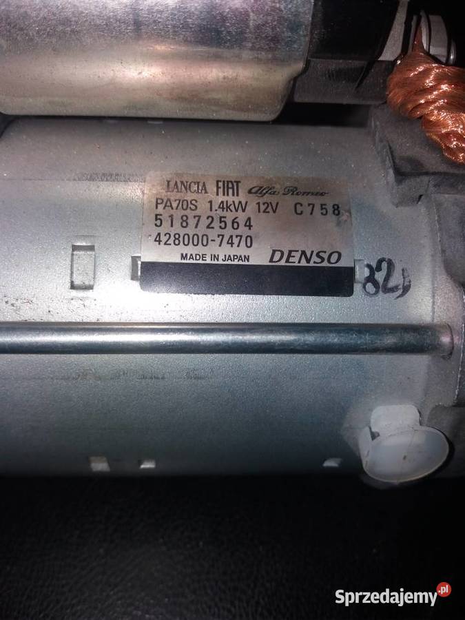 NOWY Rozrusznik DENSO DSN975Fiat Alfa Romeo