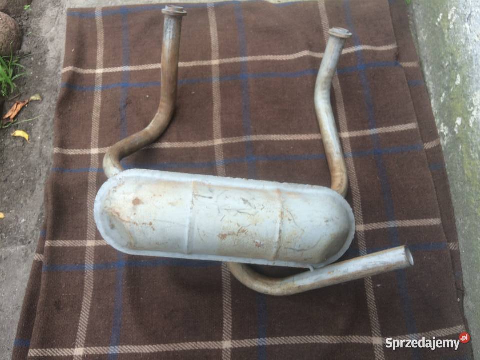 Tłumik Fiat 126p stary typ Maluch wydech tlumik Kutno