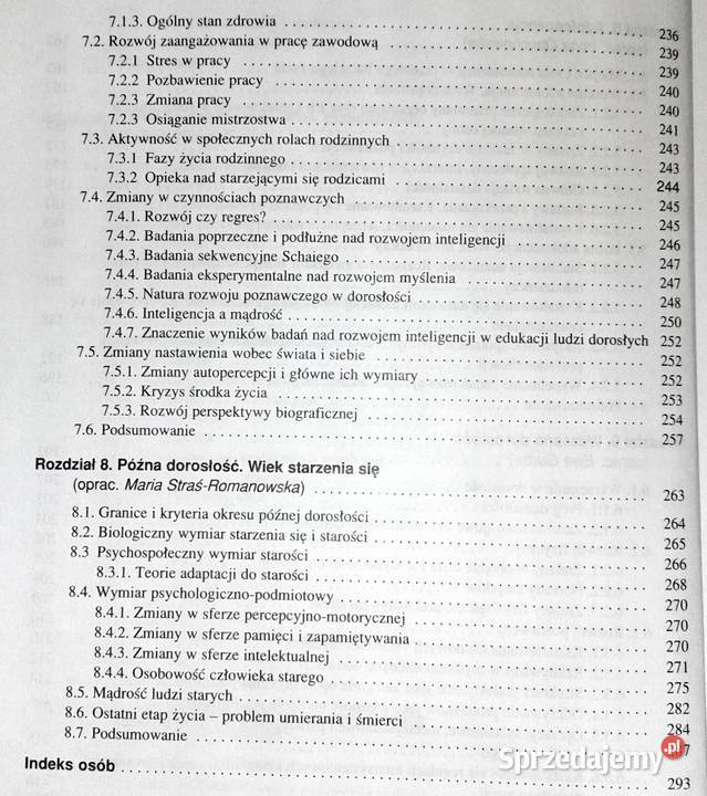 Psychologia rozwoju człowieka Tom 2 B Chełm