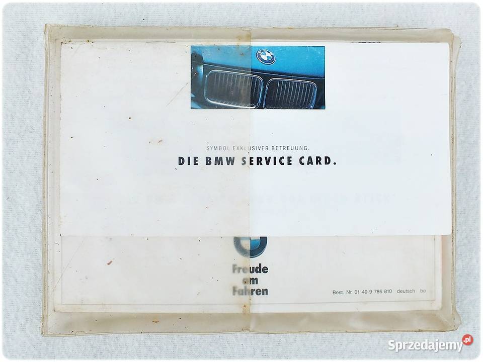 BMW E36 serii 3 Kompletny Zestaw Książka z miękka