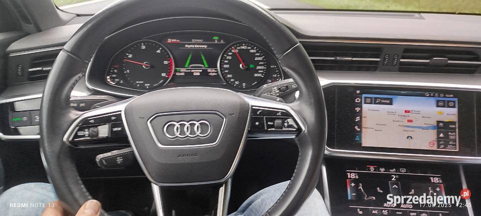 Audi A6 C8 40 TDI hybryda diesel 19 A6 Stargard