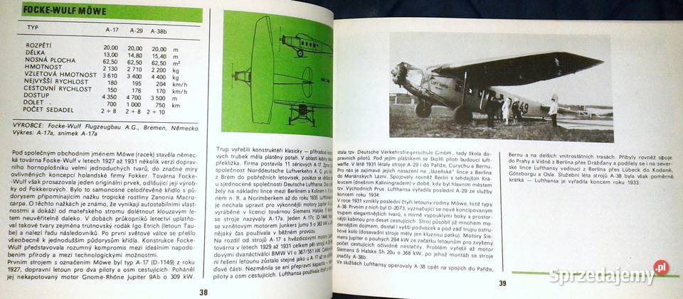 Atlas Letadel 8 Vaclav Nemecek Chełm sprzedam