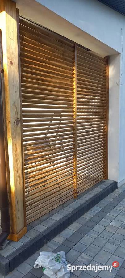 Żaluzje tarasowe stałe na wymiar Żeleźniki