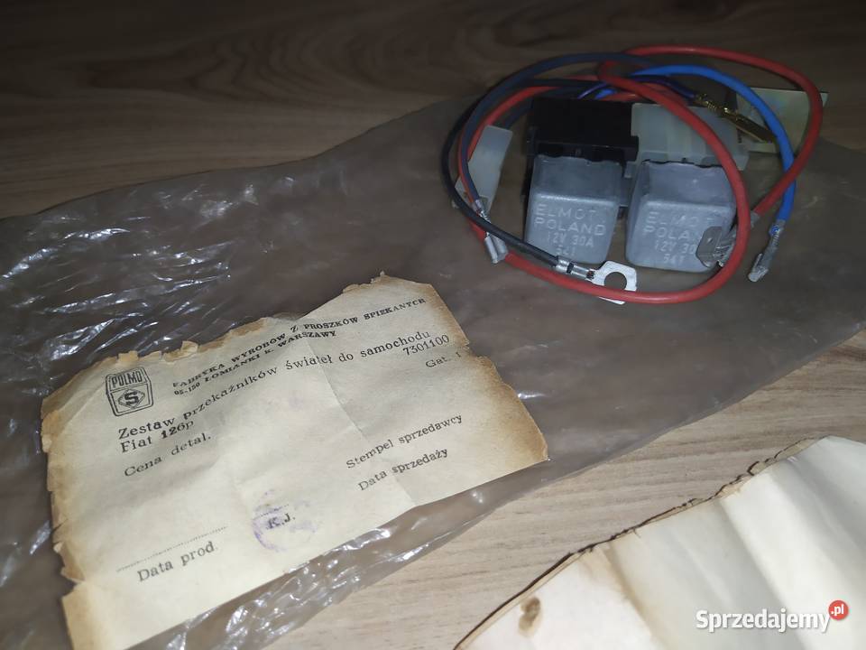 Nowe Przekażniki świateł Fiat 126p ST FL Maluch mazowieckie Pruszków