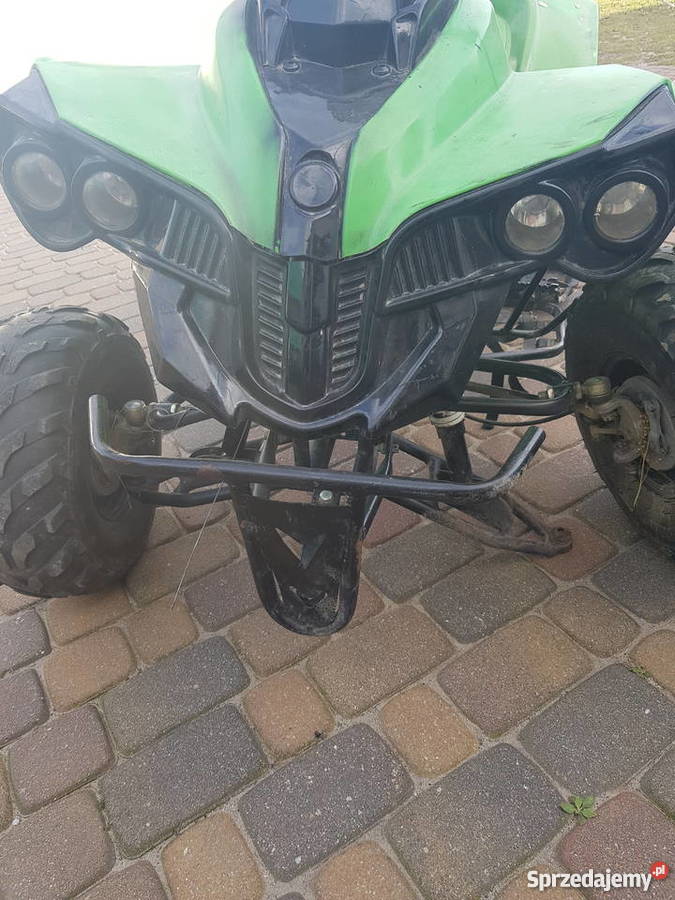 Uszkodzony quad 110 1km Czarne sprzedam