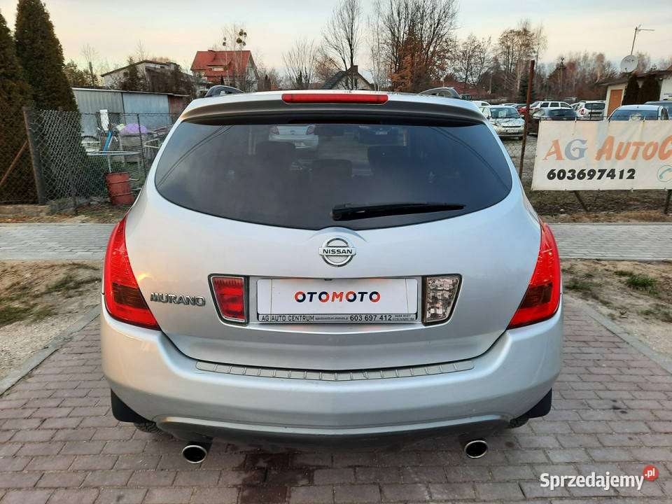 Nissan Murano EU 4X4 FULL 2 Właściciel immobilizer mazowieckie Żyrardów