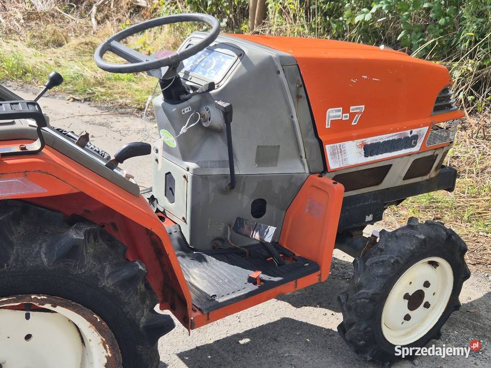 Traktorek traktor YANMAR F7D 16 44 Glebogryzarka dolnośląskie Małuszyn