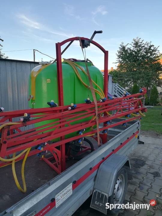 Opryskiwacz 400l 12 m Mało uzywany Maszyny rolnicze dolnośląskie sprzedam