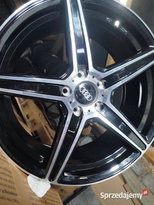 F375Alufelgi Nowe 19 5x112 Et45 Vw Skoda Audi aluminiowe Bąków
