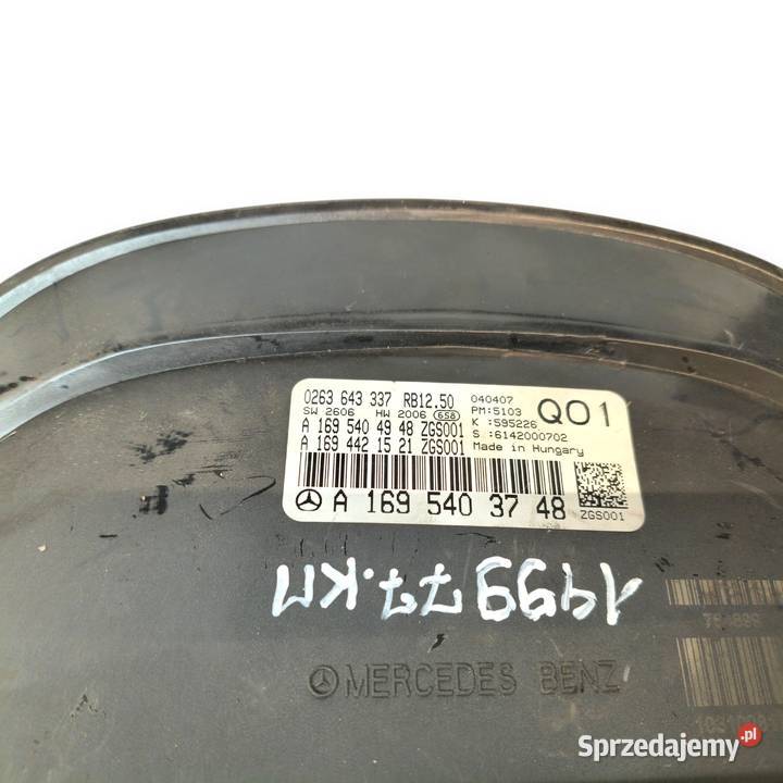 LICZNIK ZEGARY A1695403748 Mercedes W169 15 17 Chełm
