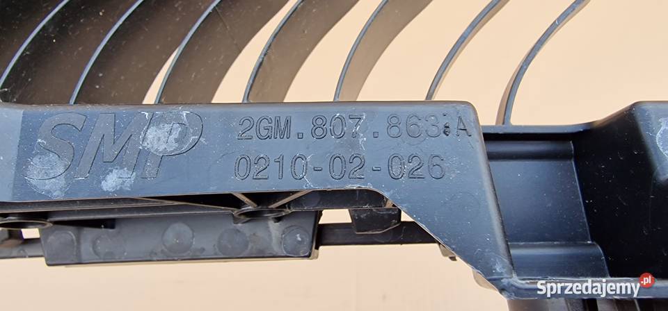 VW TCROSS 2GM ŚLIZG ZDERZAKA TYŁ 2GM807863A Bieleń
